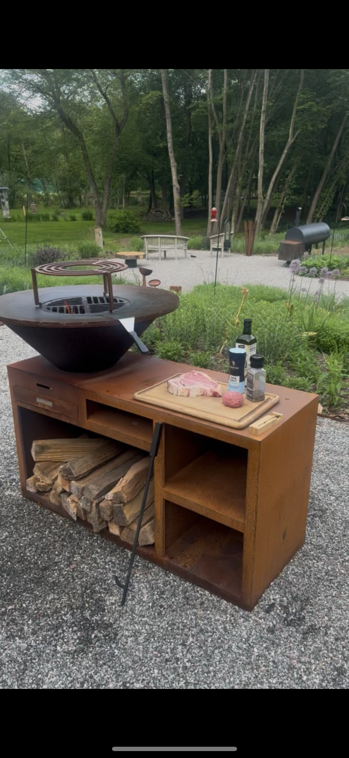 BBQ Grill Station