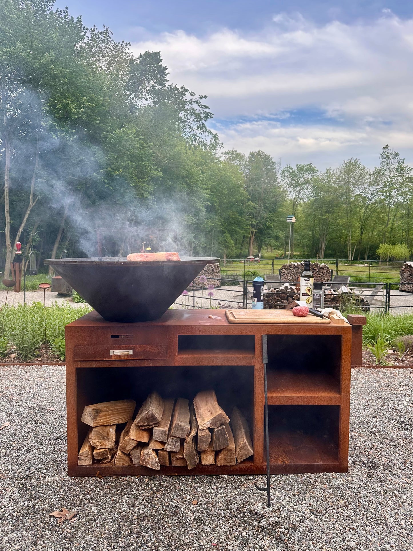 BBQ Grill Station