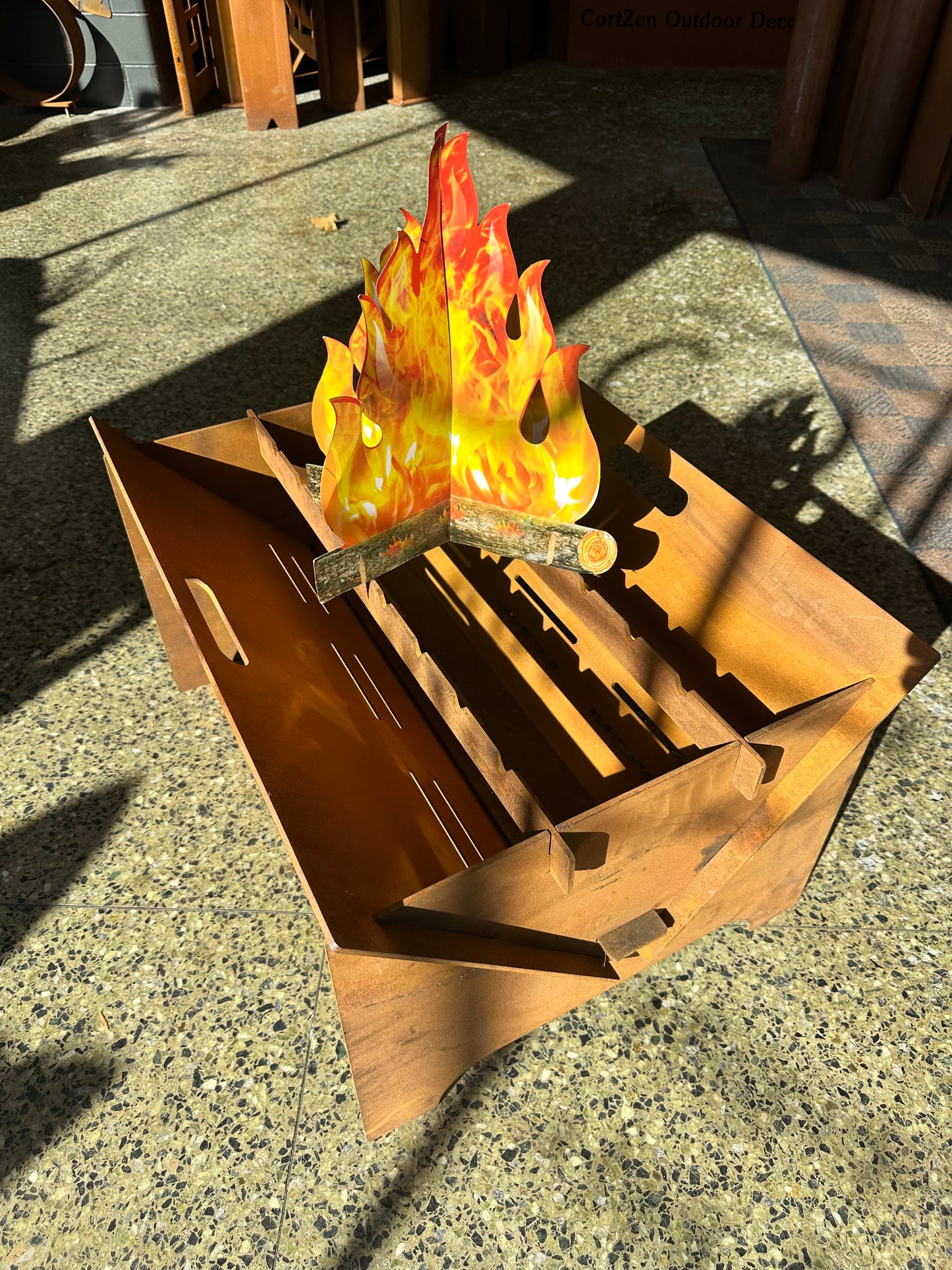 All-In-One BBQ Firepit