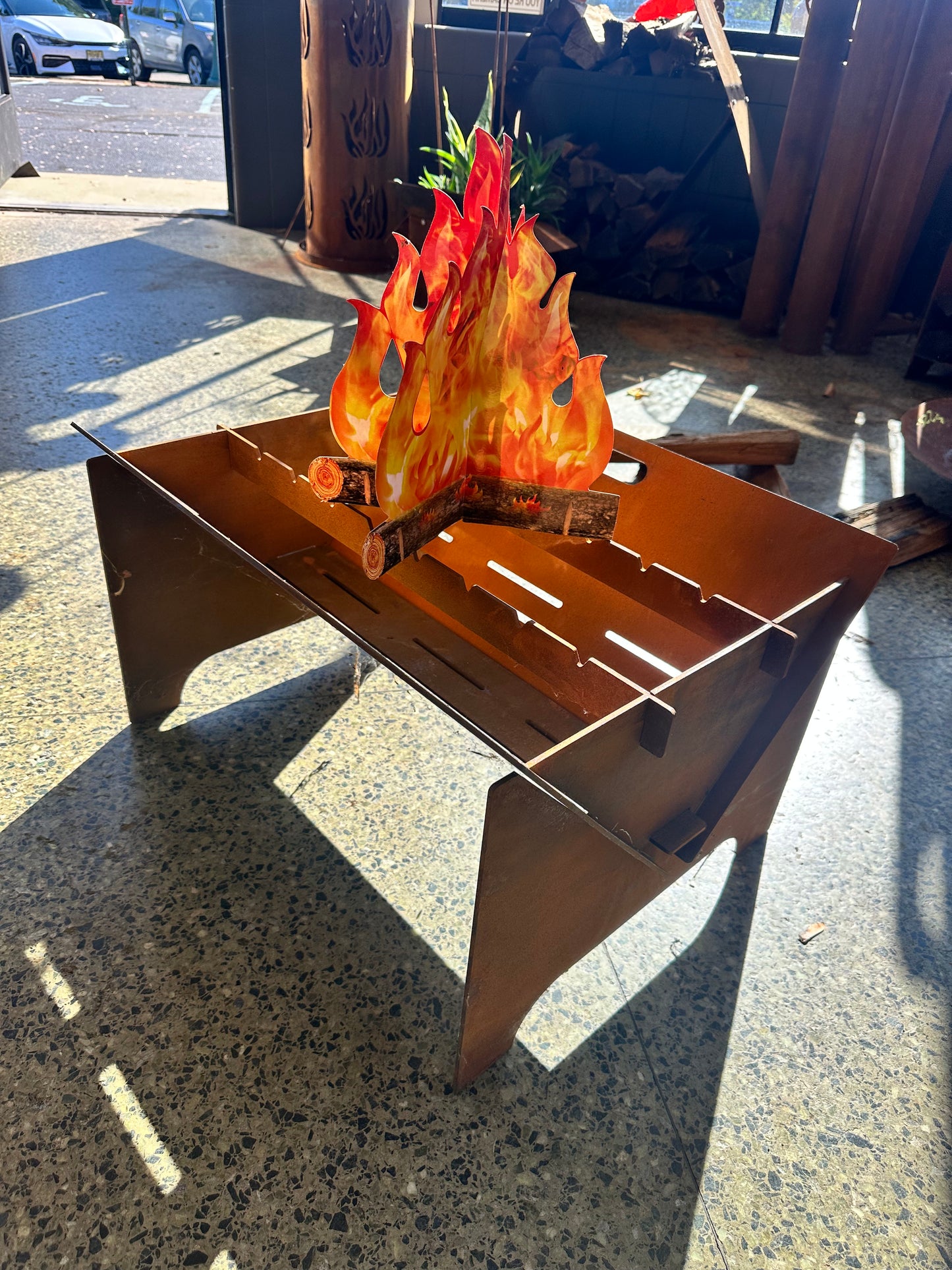 All-In-One BBQ Firepit