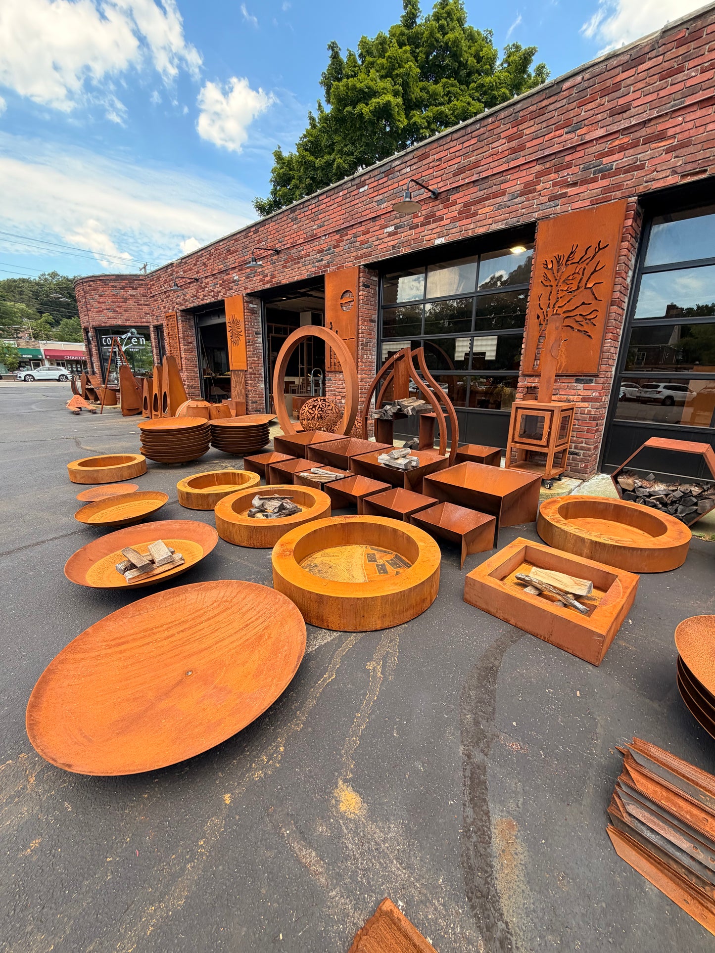 Round Low Boy Fire Pit