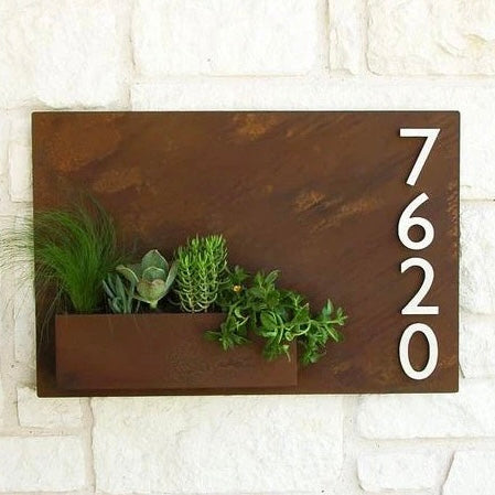 rectangular hanging planter Horizontal Hanging Planter