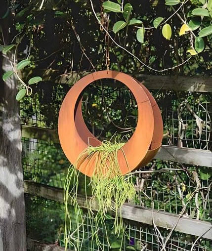 circle hanging planter Hanging Circular Planter