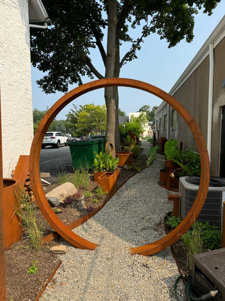 Moon Gate - Corten steel