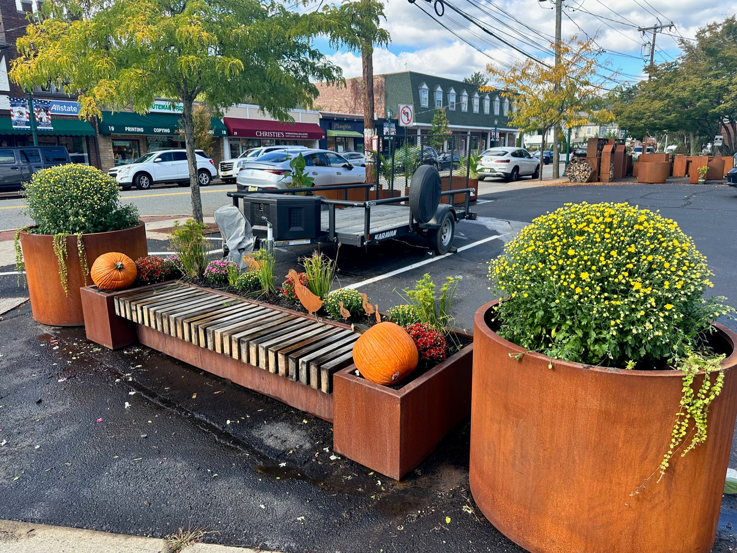 Planter Bench