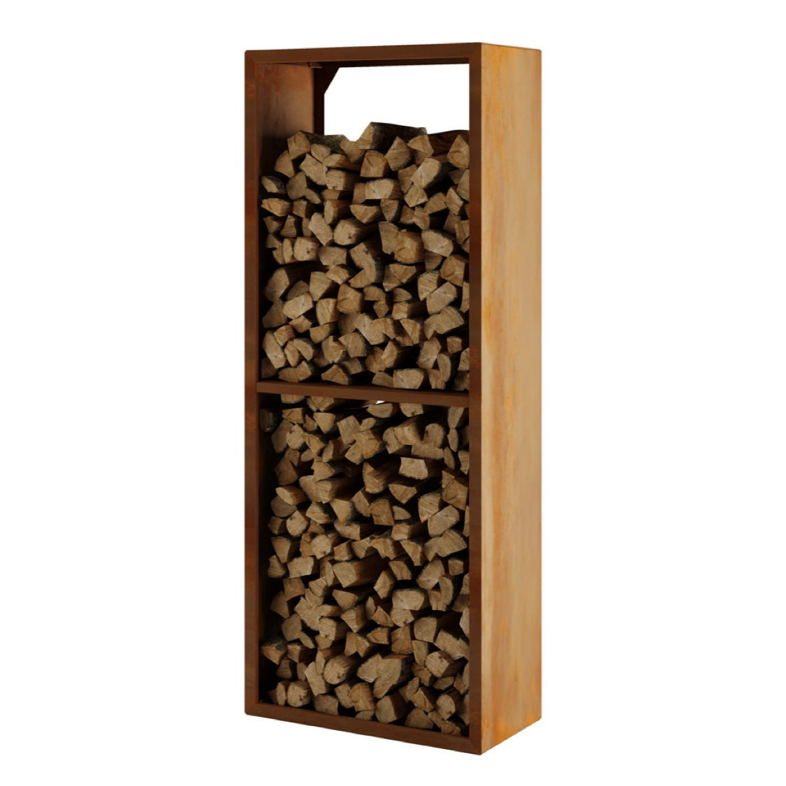 Rectangular Double Wood Storage