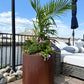 Circular Corten Planter