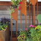 Corten Flame Torches