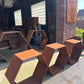 Hollow Hexagon Wood Storage