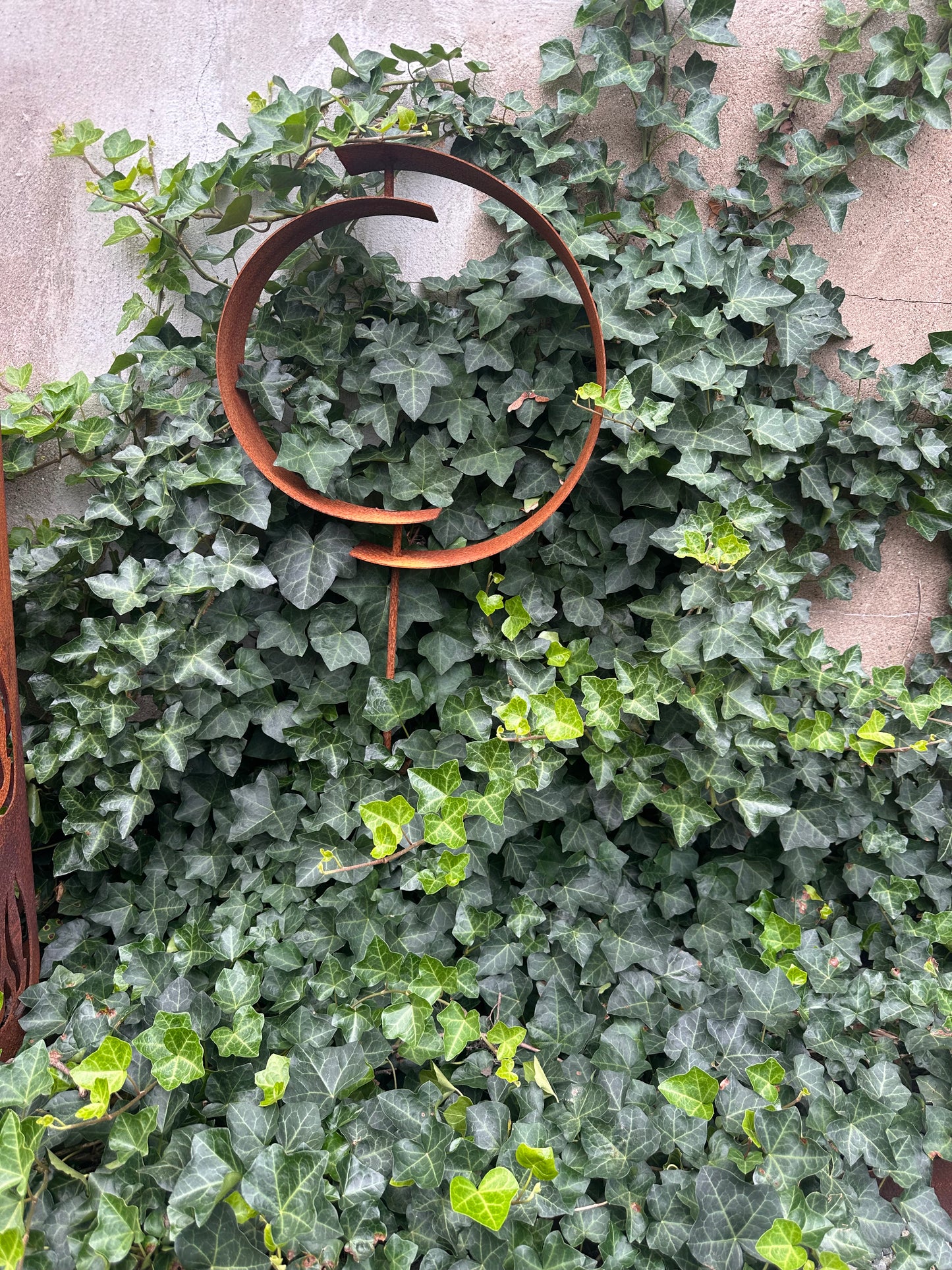Half Moon Garden Sculpture