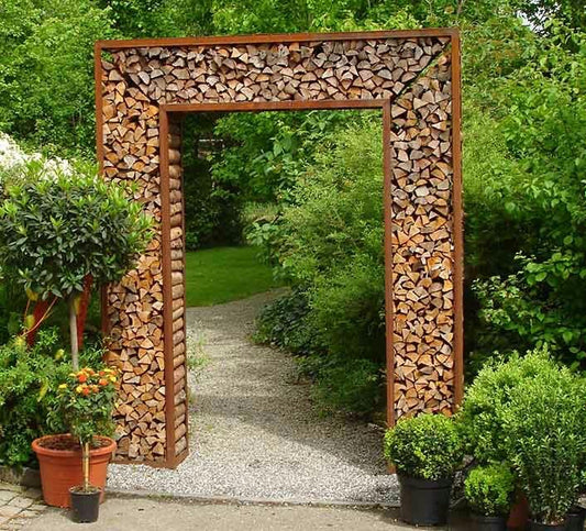 Wood Storage Archway