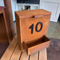 Wall Hung Mailbox with Planter