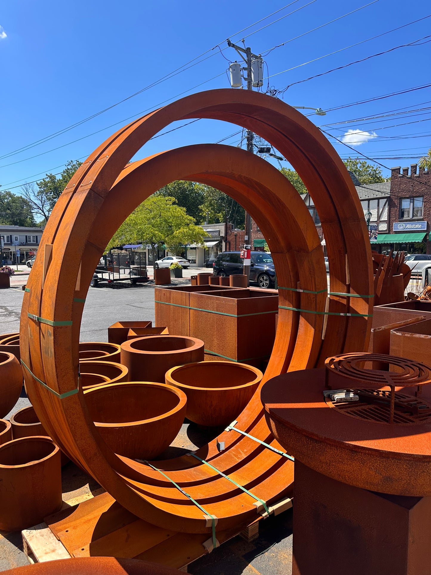 Moon Gate - Corten steel