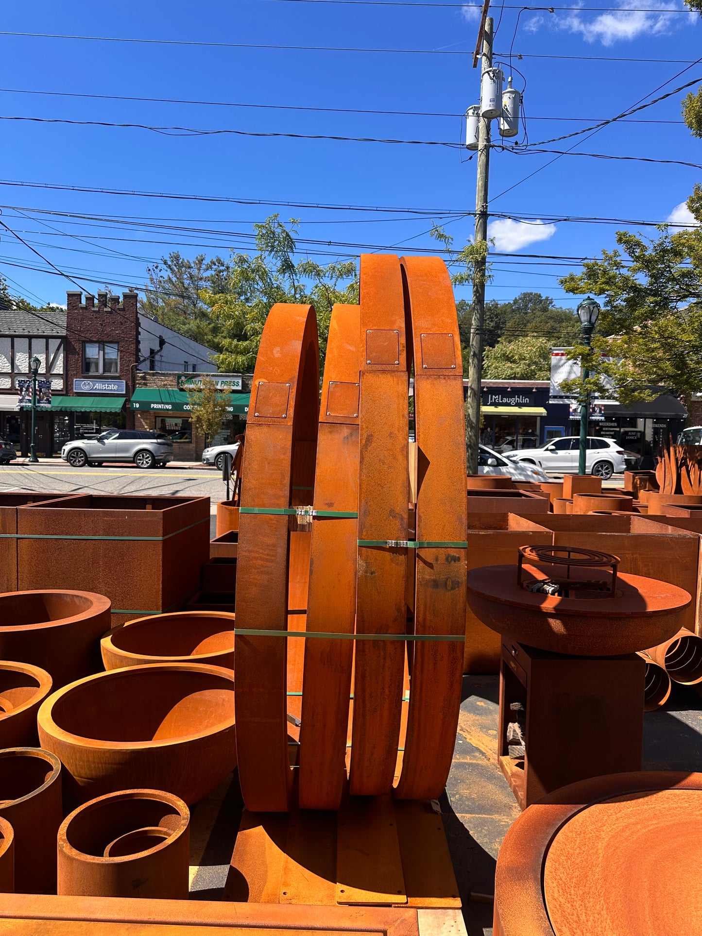 Moon Gate - Corten steel