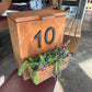 Wall Hung Mailbox with Planter