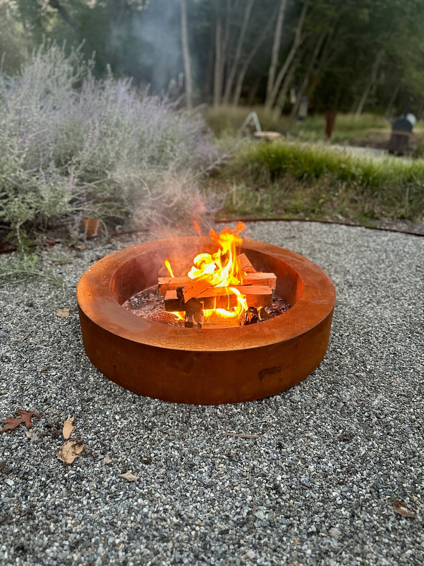 Round Low Boy Fire Pit