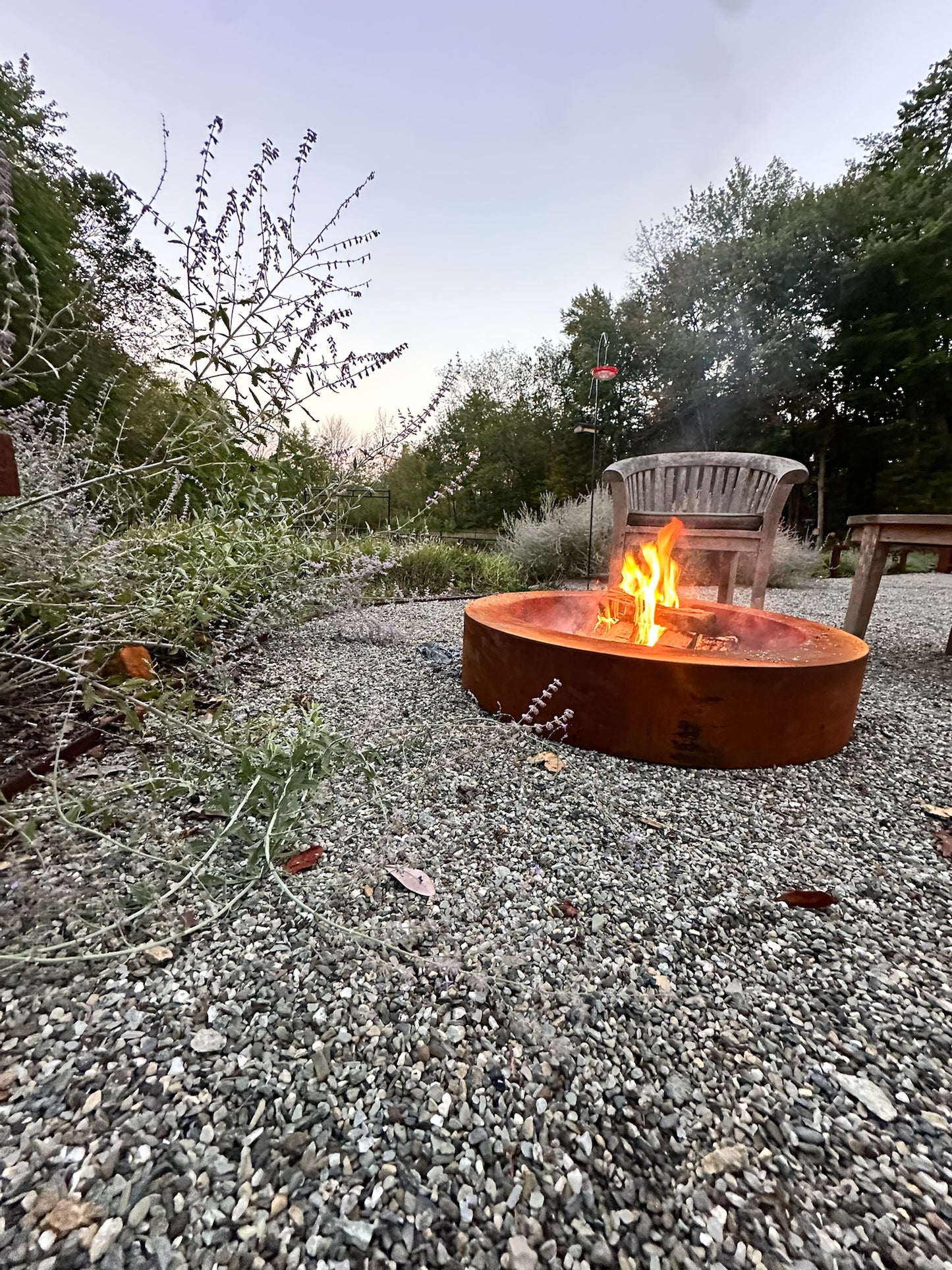 Round Low Boy Fire Pit