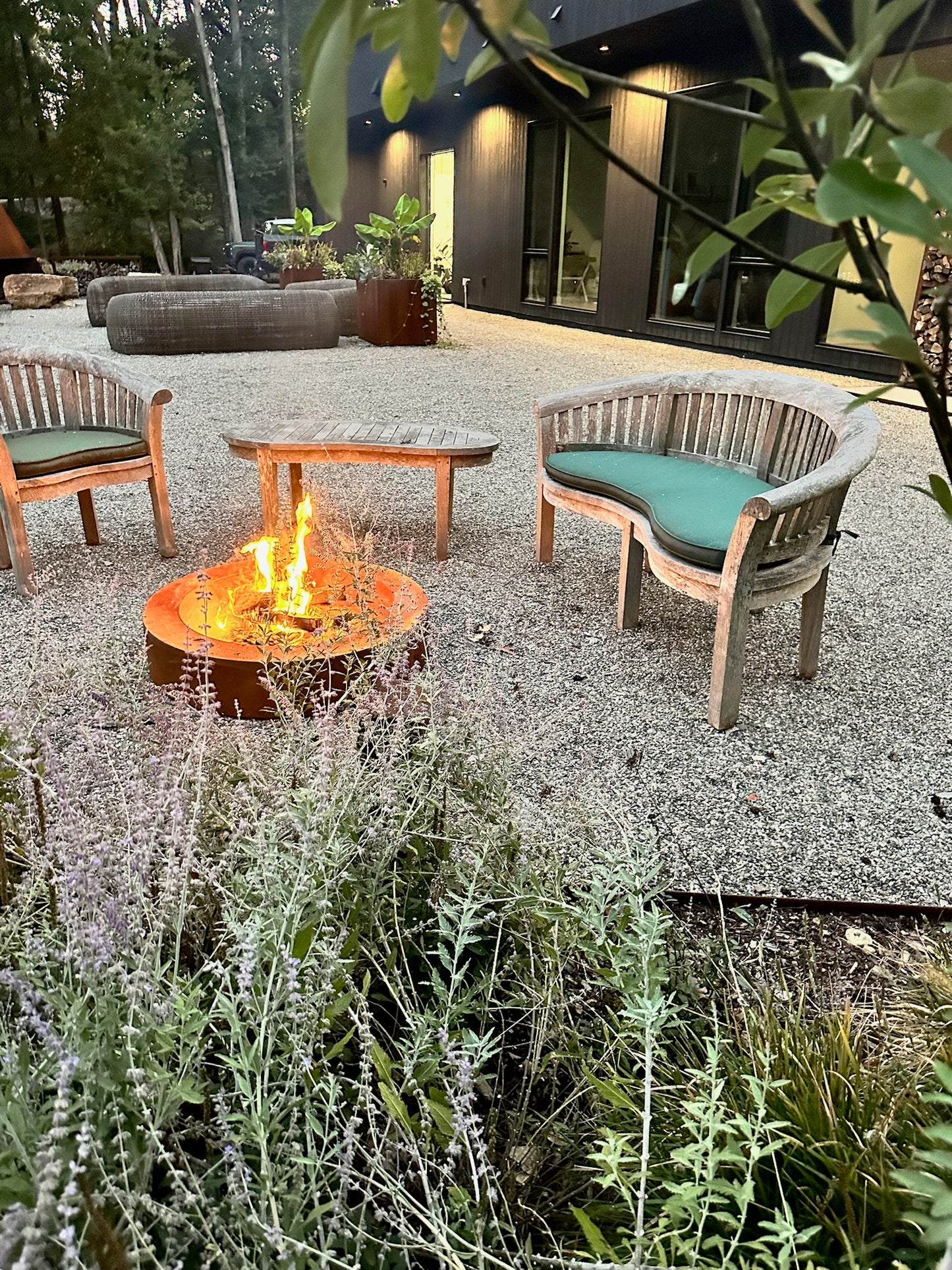 Round Low Boy Fire Pit