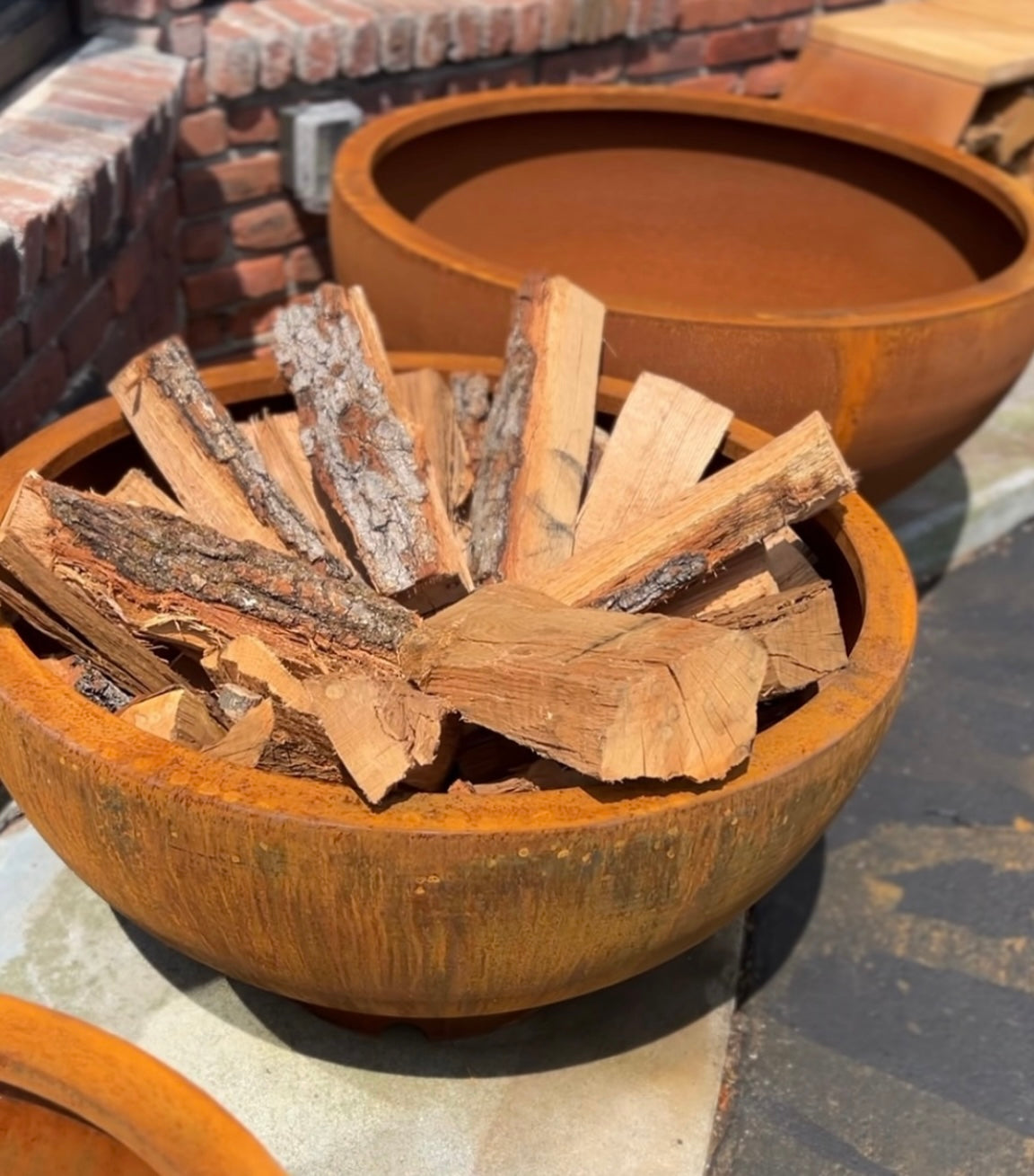 Corten Fire Pit Bowl