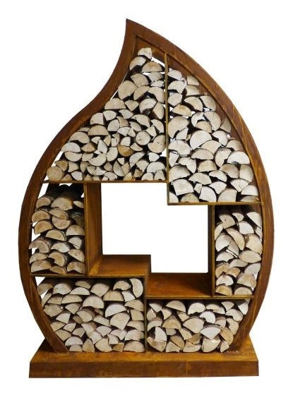 Teardrop Wood Storage