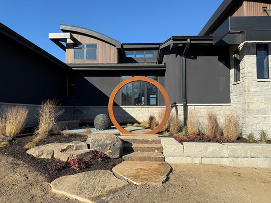 Moon Gate - Corten steel