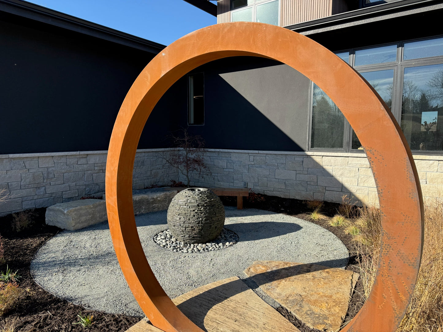 Moon Gate - Corten steel