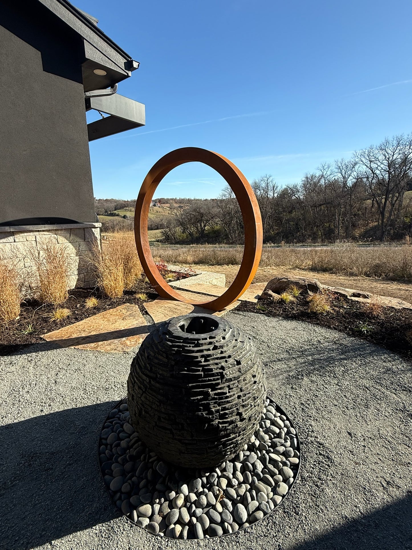 Moon Gate - Corten steel