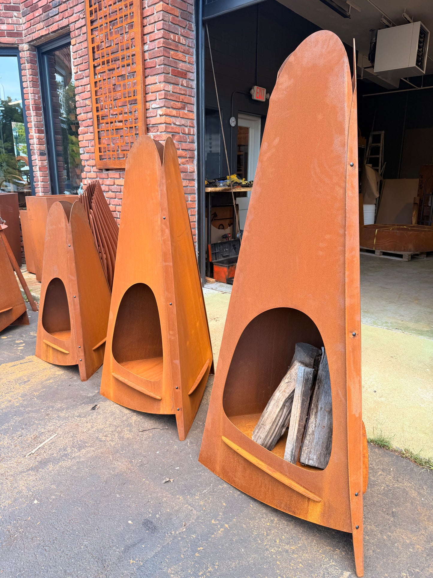 Organic Modern Chiminea