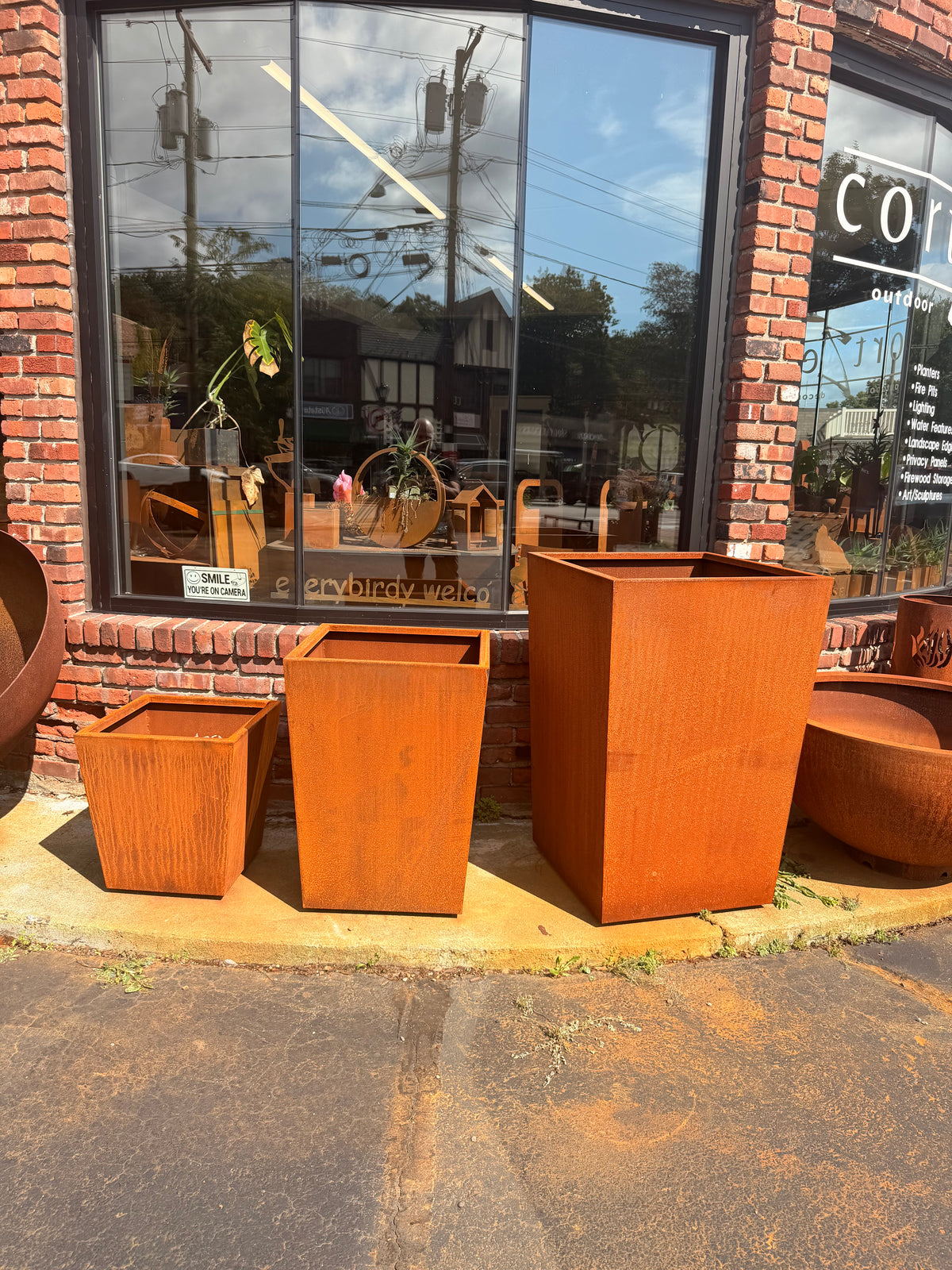 Tapered Tall Planters