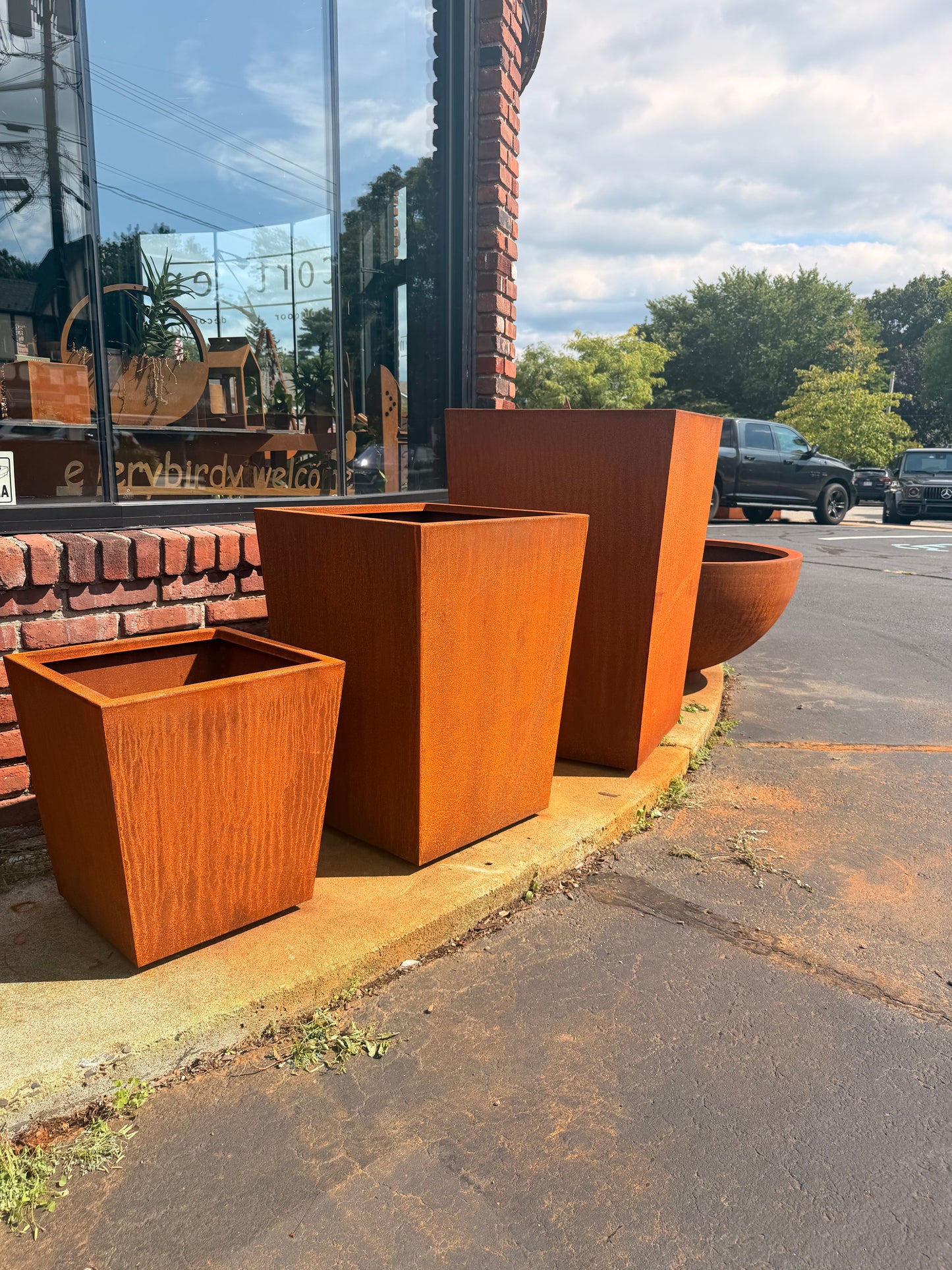 Tapered Tall Planters