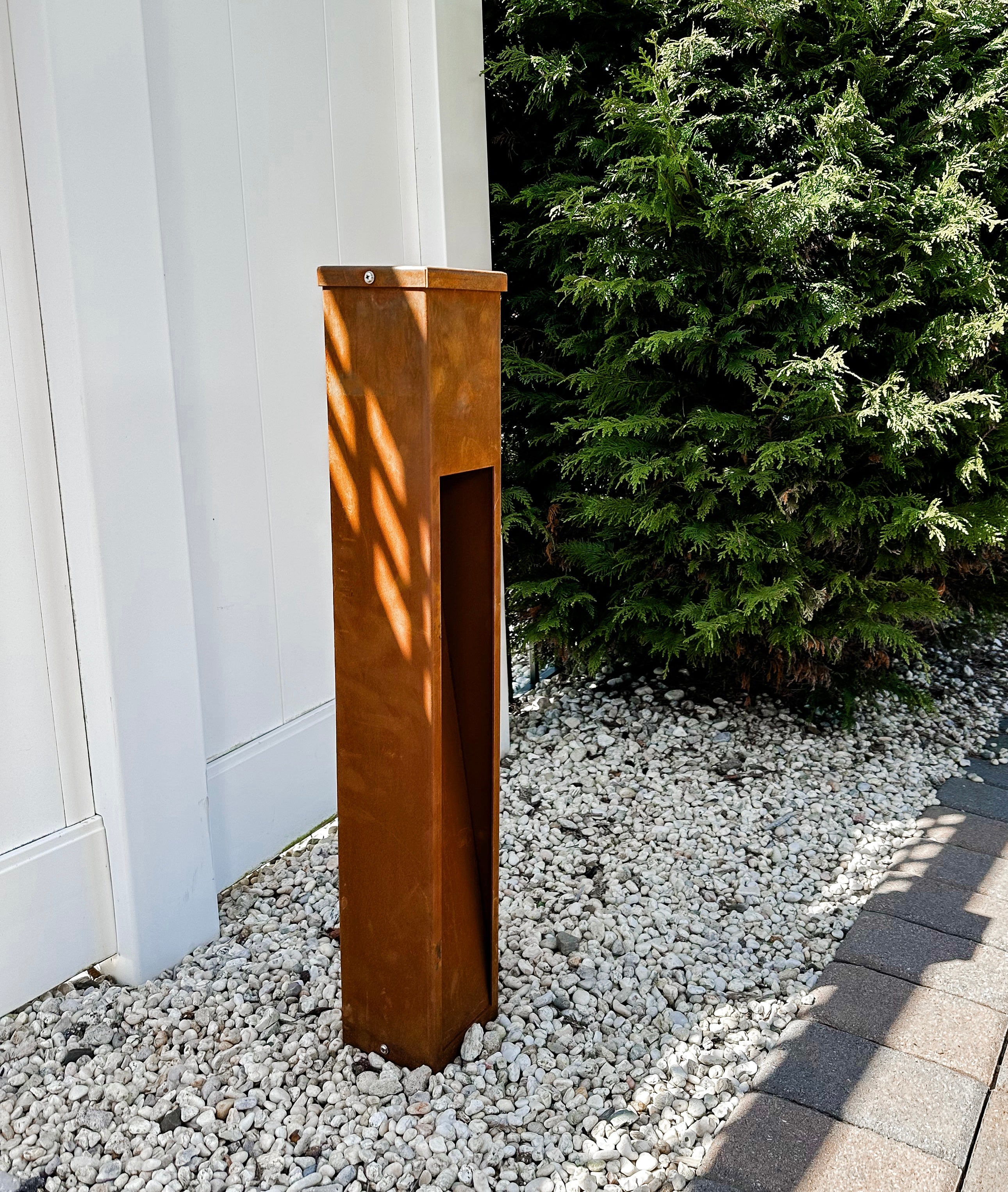 Rectangular Light Box – CortZen Outdoor Decor