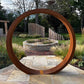 Corten Moon Gate