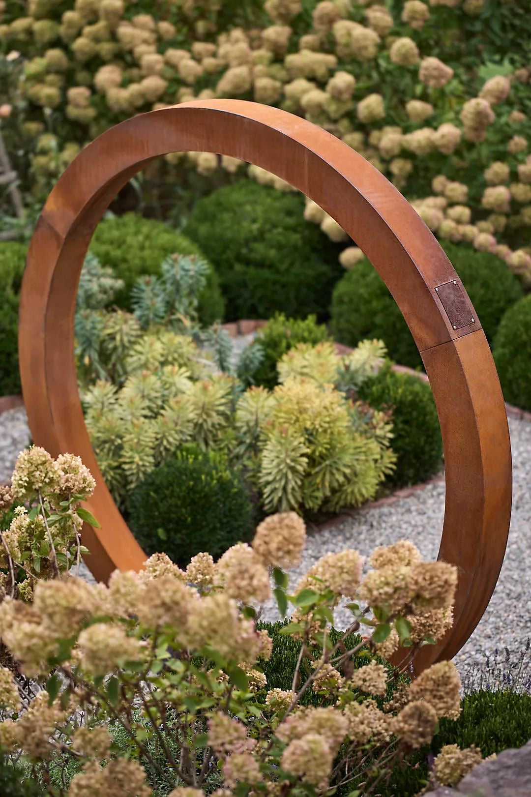 Corten Moon Gate