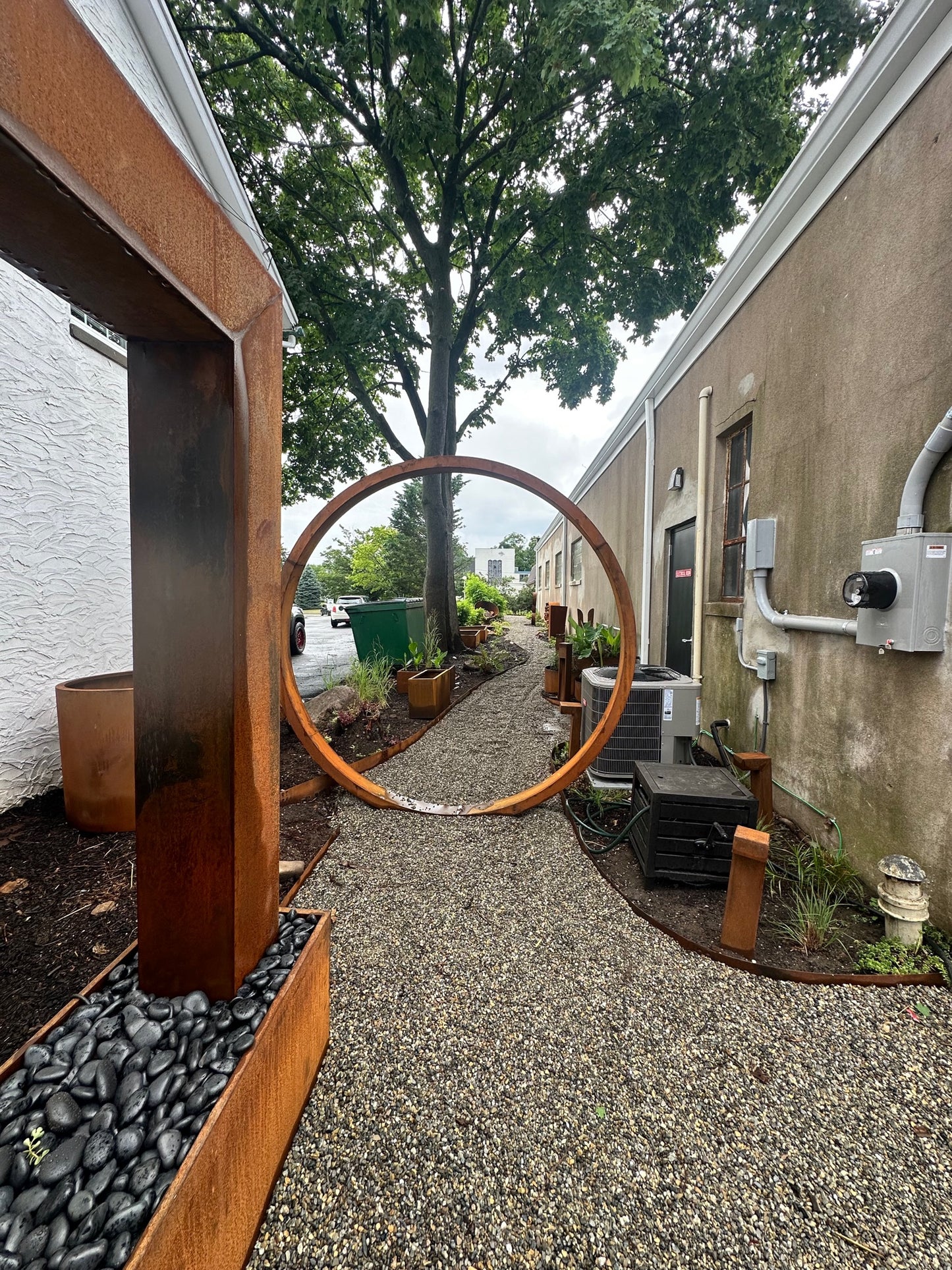 Moon Gate - Corten steel