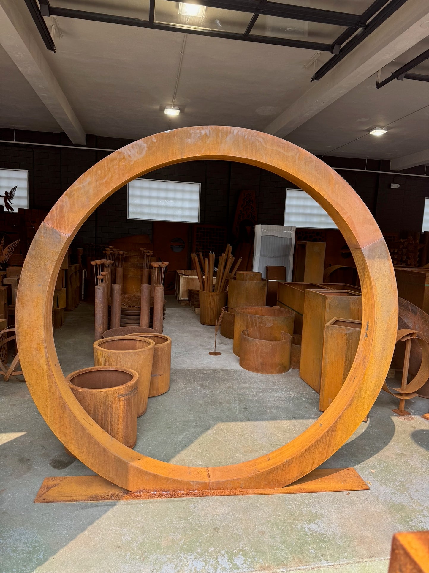 Moon Gate - Corten steel
