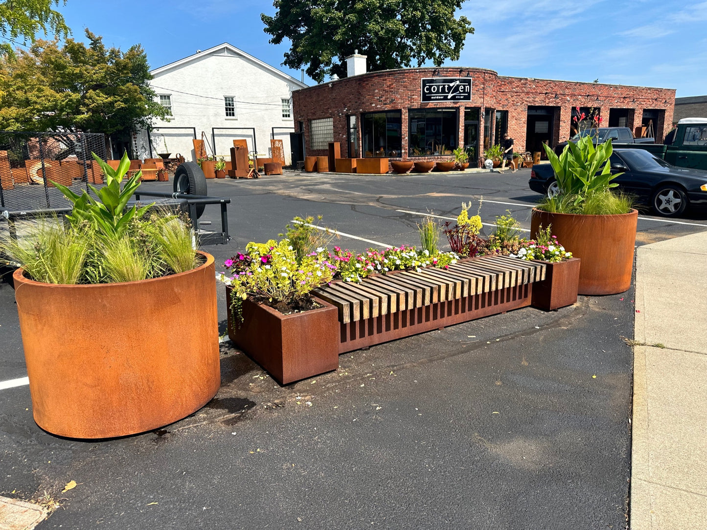 Planter Bench