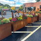 Rectangular Corten Planter
