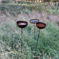 Corten Steel Garden Rain Cup Bowls