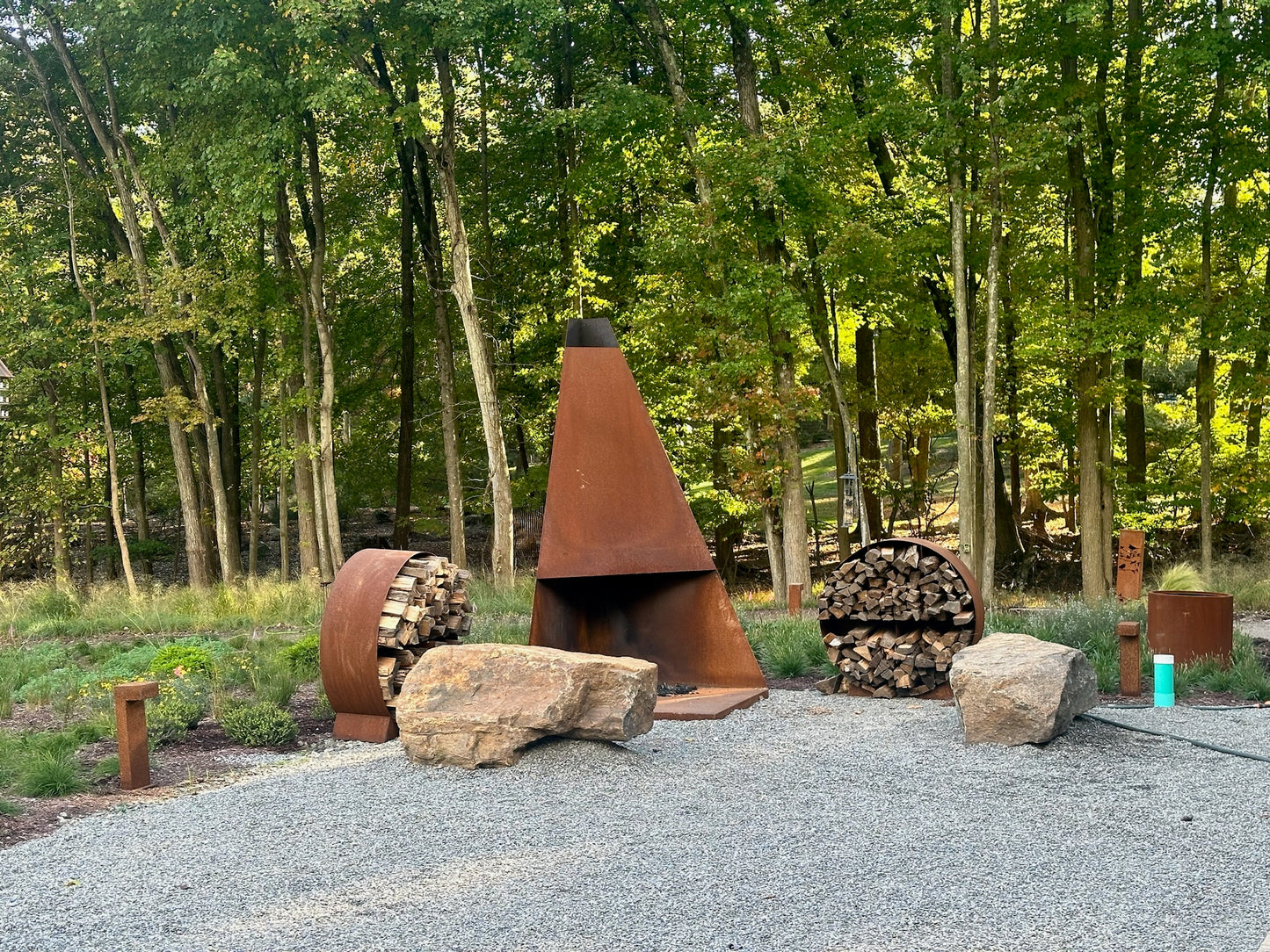 Circular Log Storage 4 Shelves
