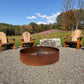 Circular Corten Steel Fire pit Ring BonFire