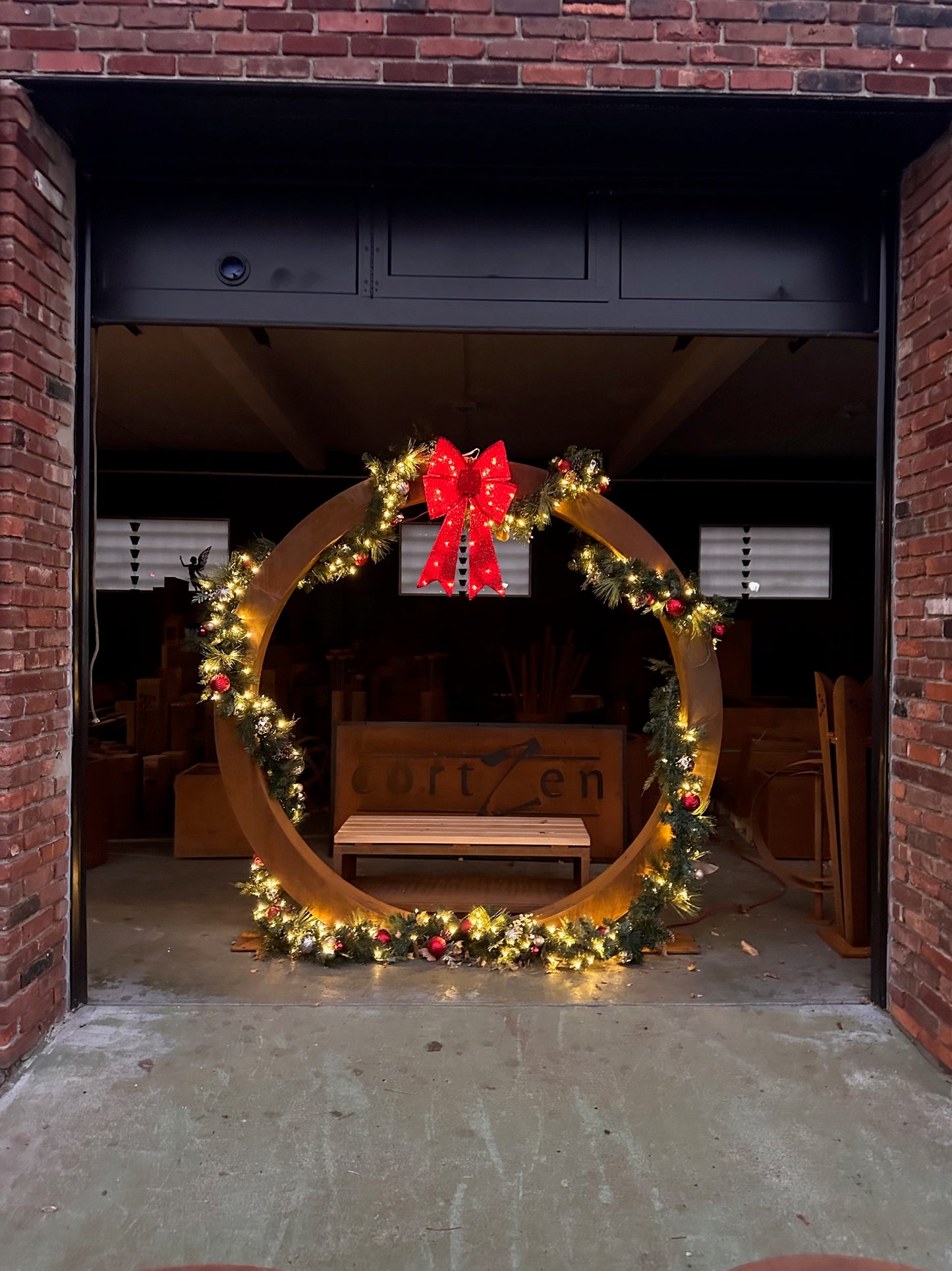 Moon Gate - Corten steel