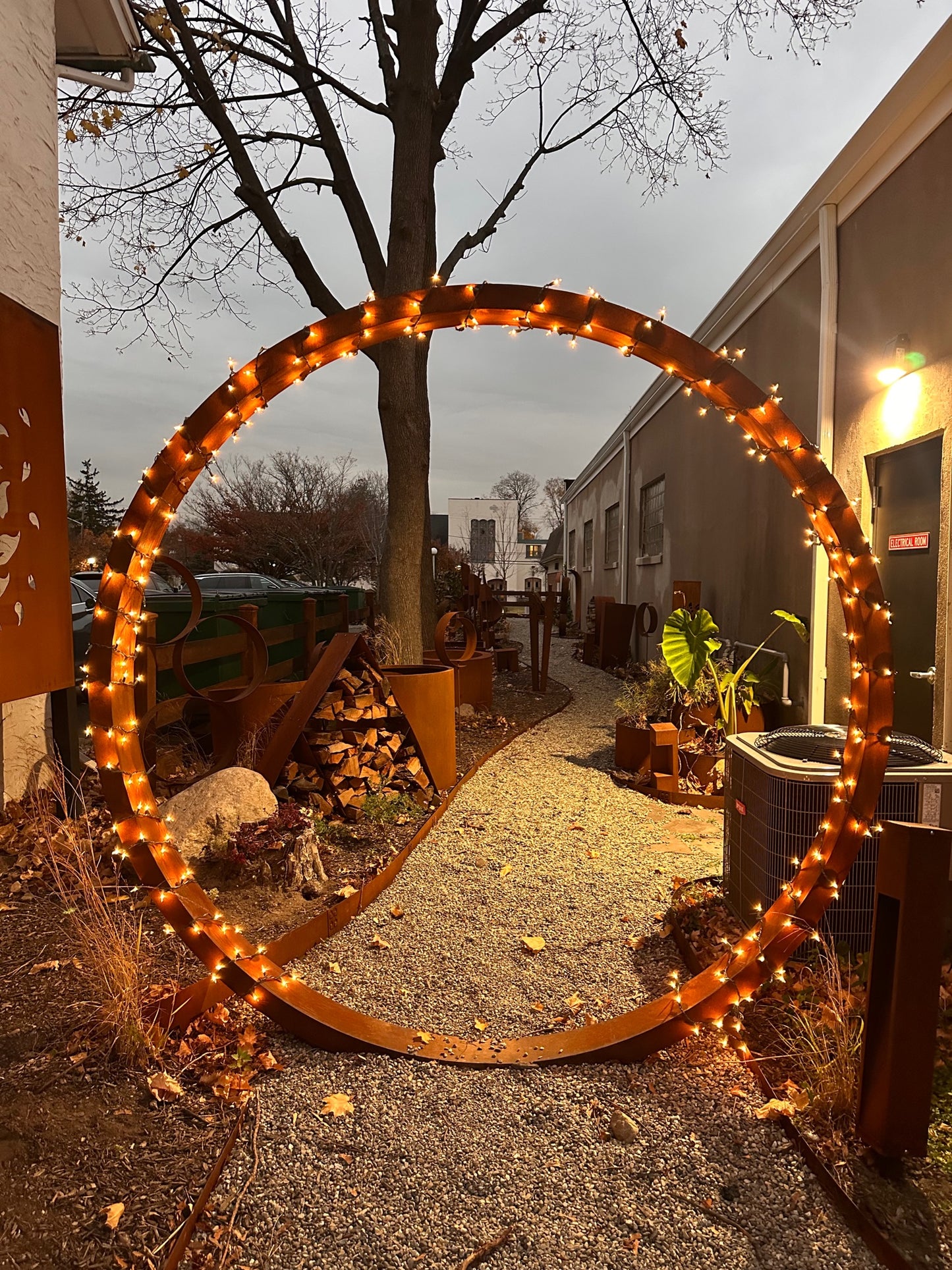 Moon Gate - Corten steel