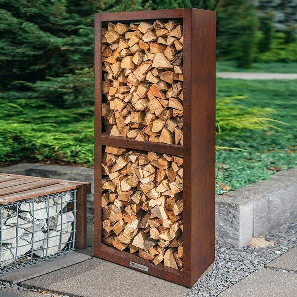 Rectangular Double Wood Storage