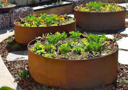 Circle Garden Bed Planter