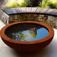 Corten Water Bowl