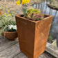 Tapered Rectangular Tall Planters