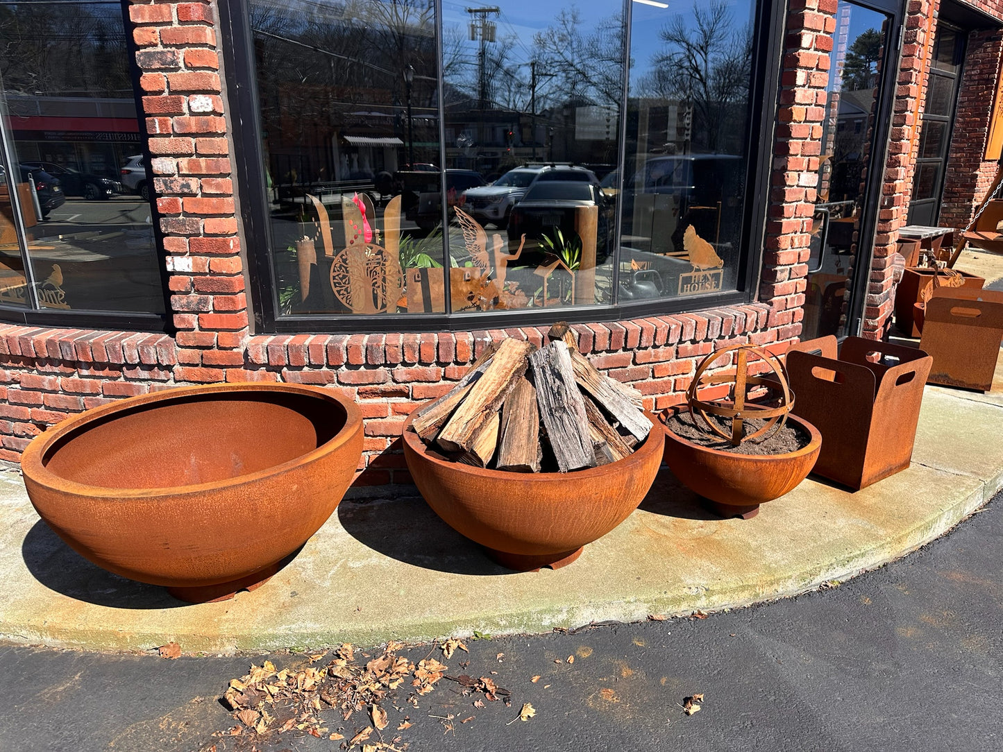 Corten Steel Bowls - Planter/Firepit/Water
