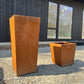 Tapered Rectangular Tall Planters