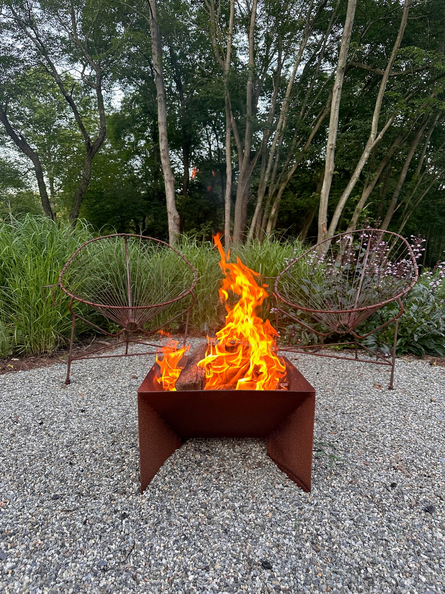 Geometric Firepit