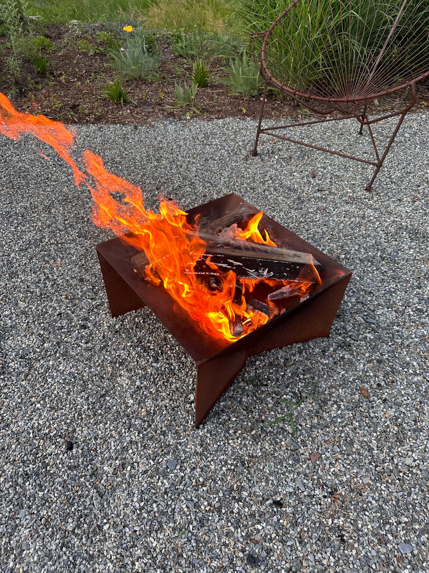 Geometric Firepit